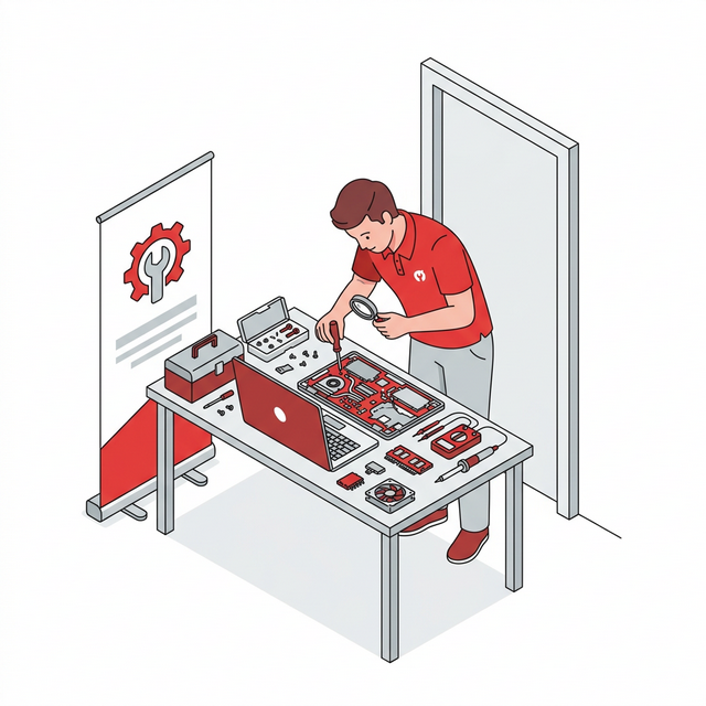 Doorstep IT Repair Technician Diagnosis