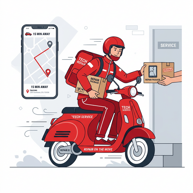 Free Laptop Pickup for Maintenance